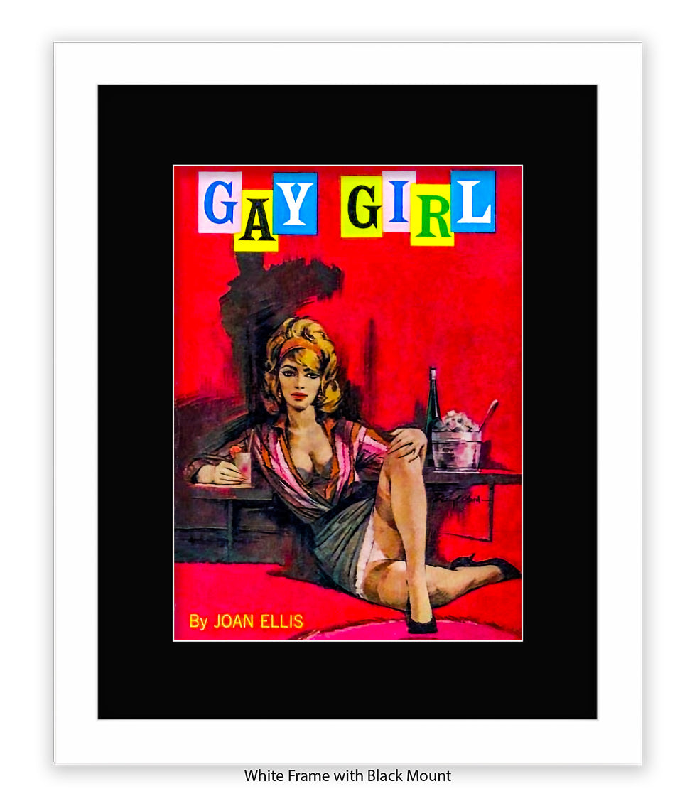 Gay Girl - Art Print