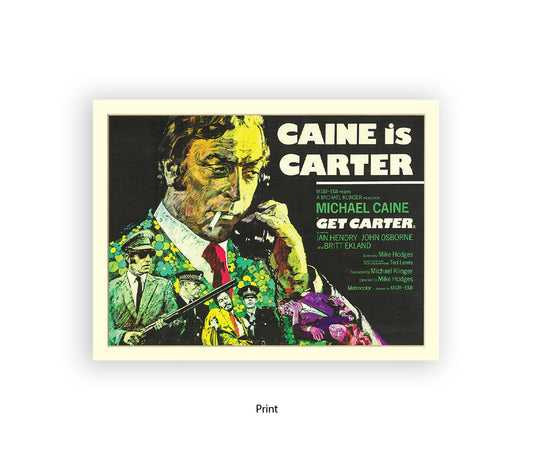 Get Carter Michael Caine Art Print