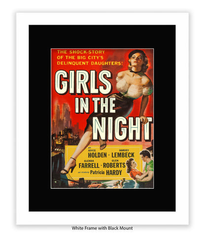 Girls In The Night - Art Print