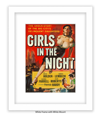 Girls In The Night - Art Print