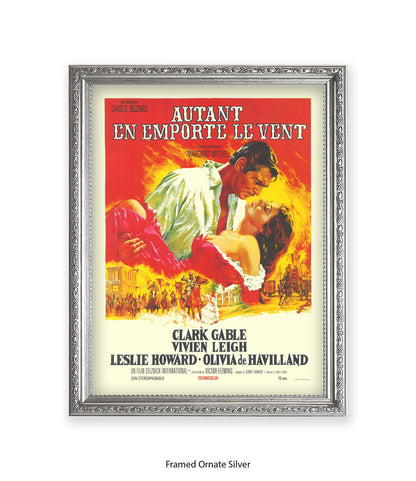 Gone With The Wind French Art Print