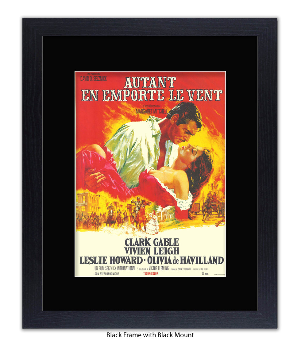 Gone With The Wind French Art Print