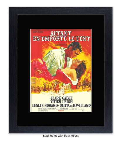 Gone With The Wind French Art Print