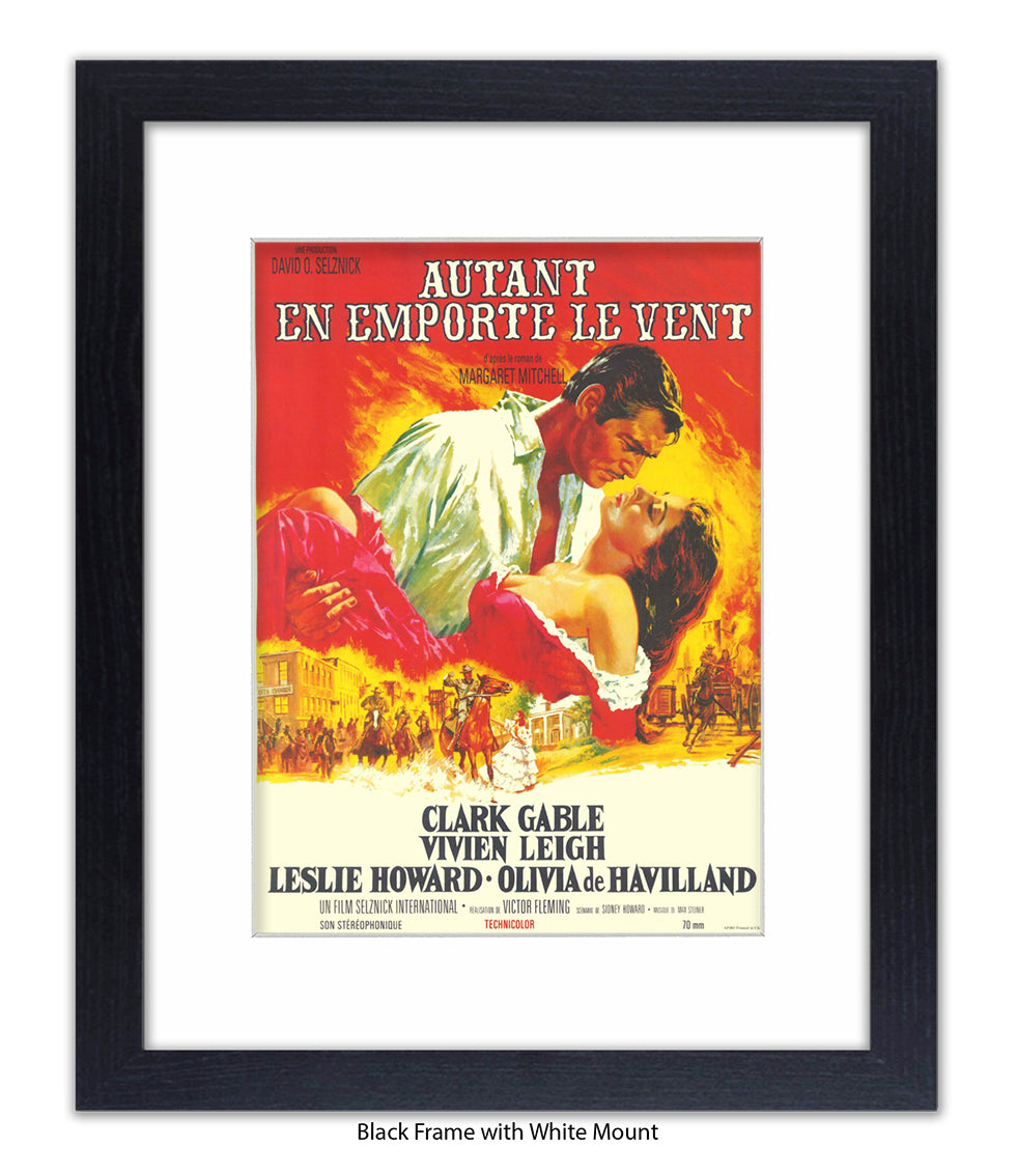 Gone With The Wind French Art Print