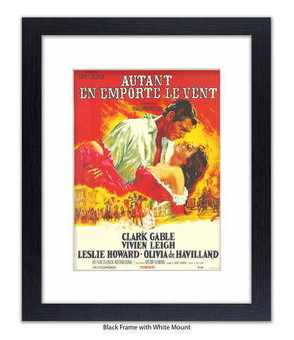 Gone With The Wind French Art Print