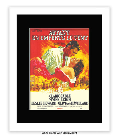 Gone With The Wind French Art Print