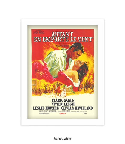 Gone With The Wind French Art Print