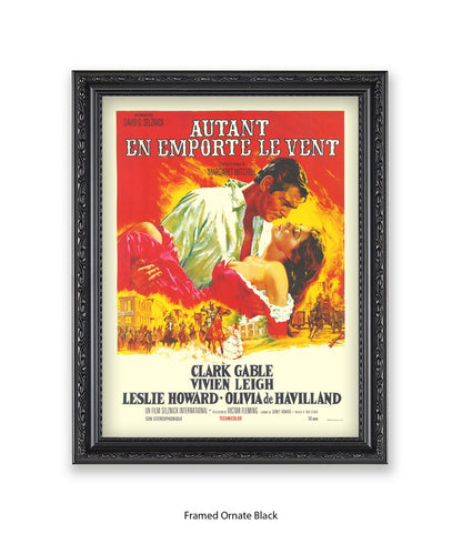 Gone With The Wind French Art Print