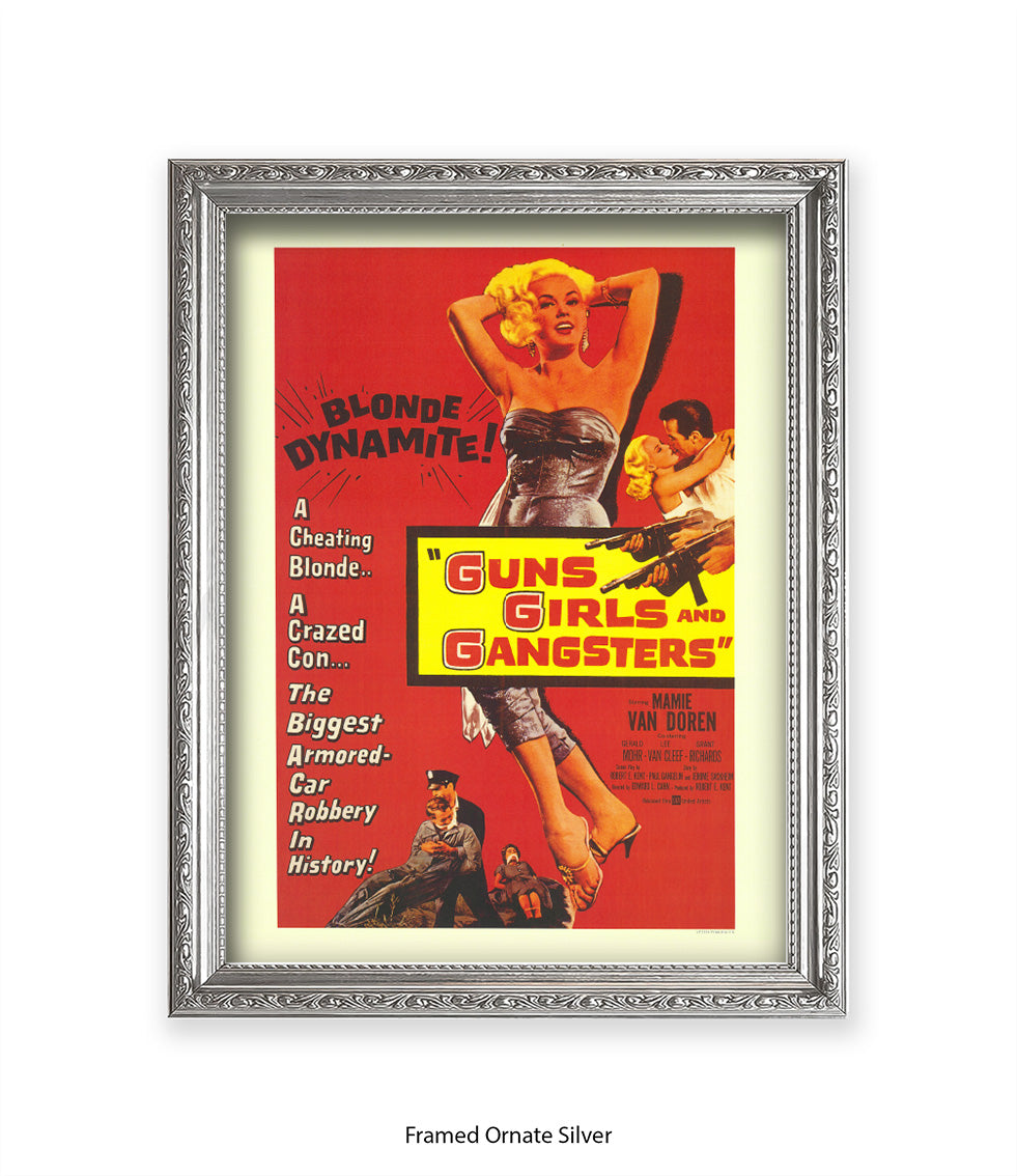 Guns, Girls & Gangsters - Art Print