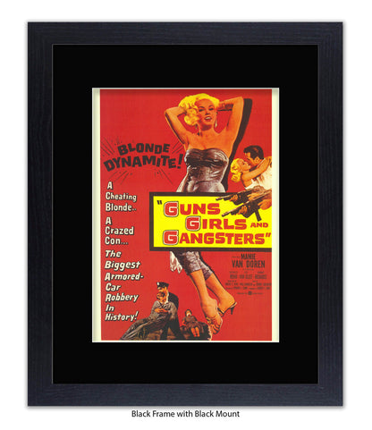 Guns, Girls & Gangsters - Art Print