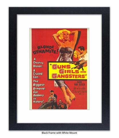 Guns, Girls & Gangsters - Art Print