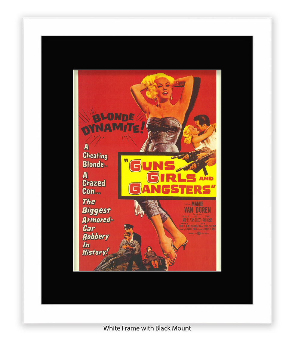 Guns, Girls & Gangsters - Art Print