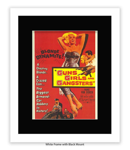 Guns, Girls & Gangsters - Art Print