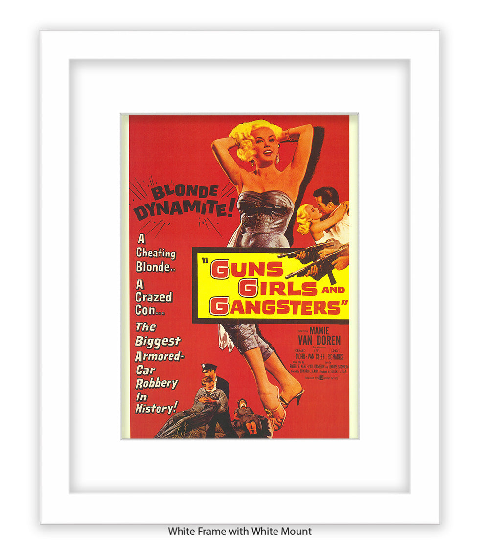 Guns, Girls & Gangsters - Art Print