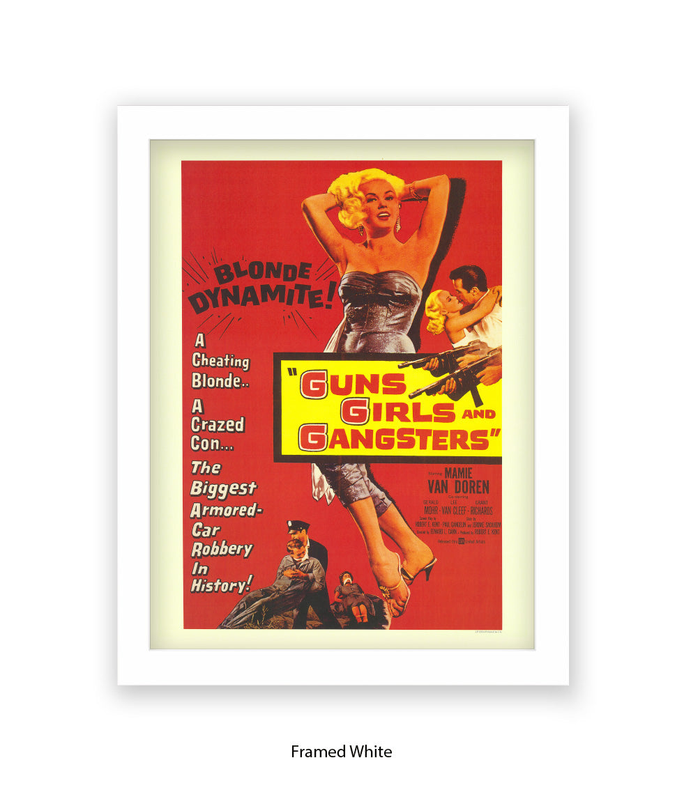 Guns, Girls & Gangsters - Art Print