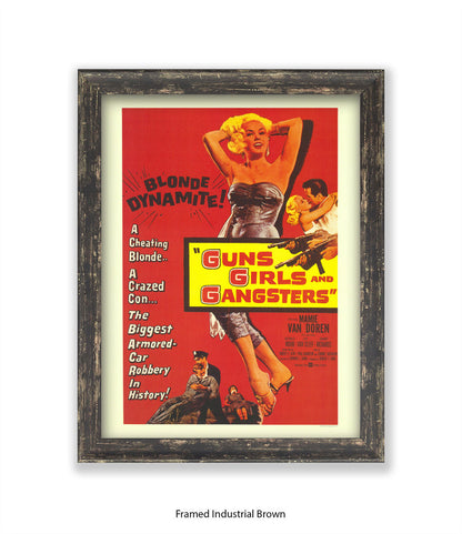 Guns, Girls & Gangsters - Art Print