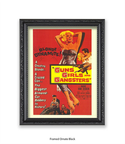 Guns, Girls & Gangsters - Art Print