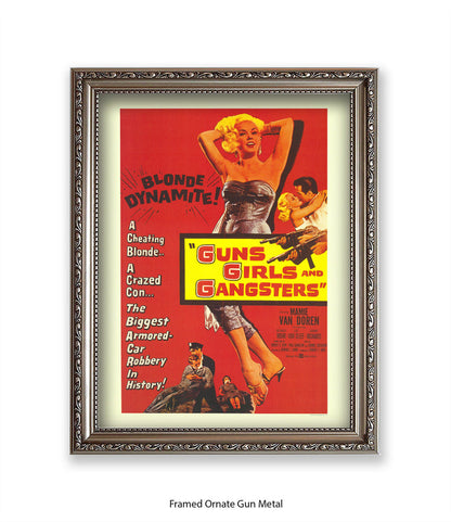 Guns, Girls & Gangsters - Art Print