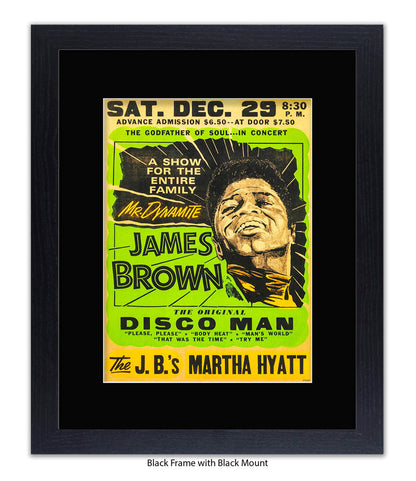 James Brown The Original Disco Man Art Print