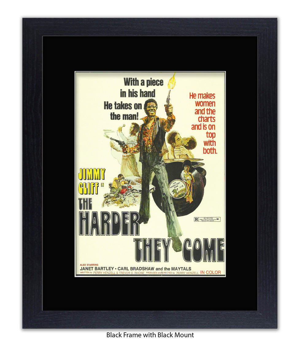 Harder They Come - Jimmy Cliff - Art Print