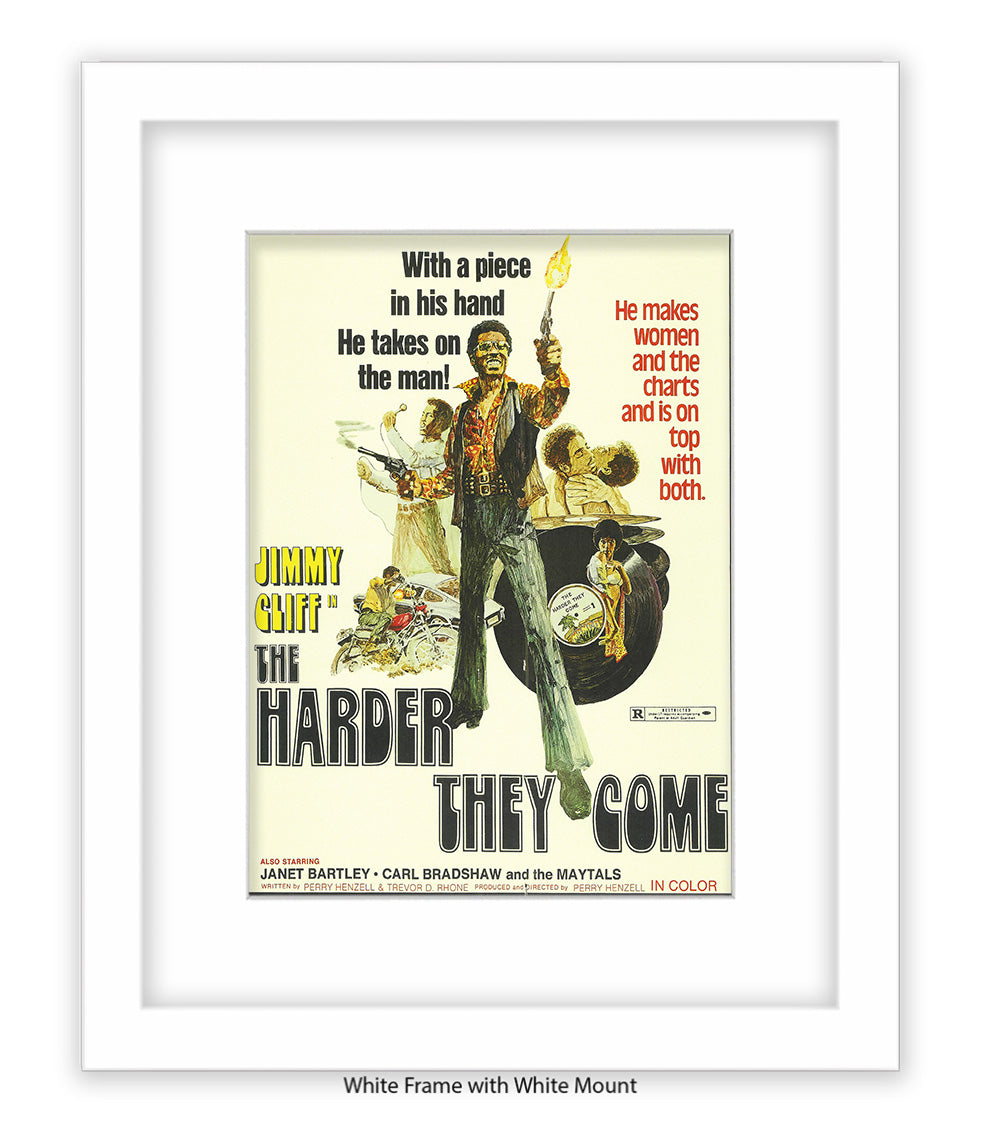 Harder They Come - Jimmy Cliff - Art Print