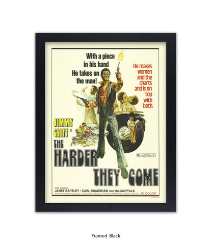 Harder They Come - Jimmy Cliff - Art Print