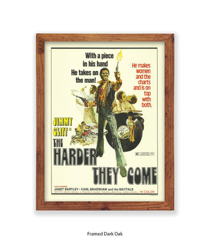 Harder They Come - Jimmy Cliff - Art Print