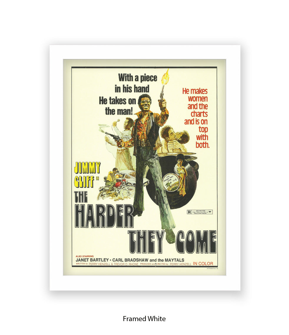 Harder They Come - Jimmy Cliff - Art Print