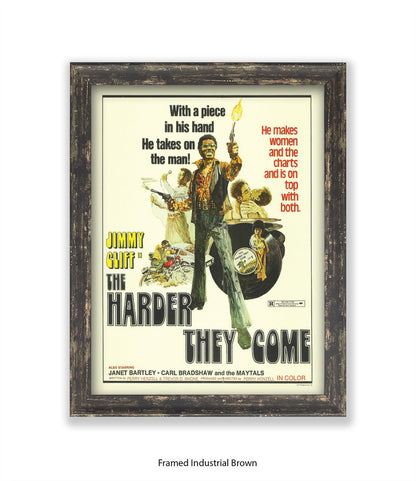 Harder They Come - Jimmy Cliff - Art Print