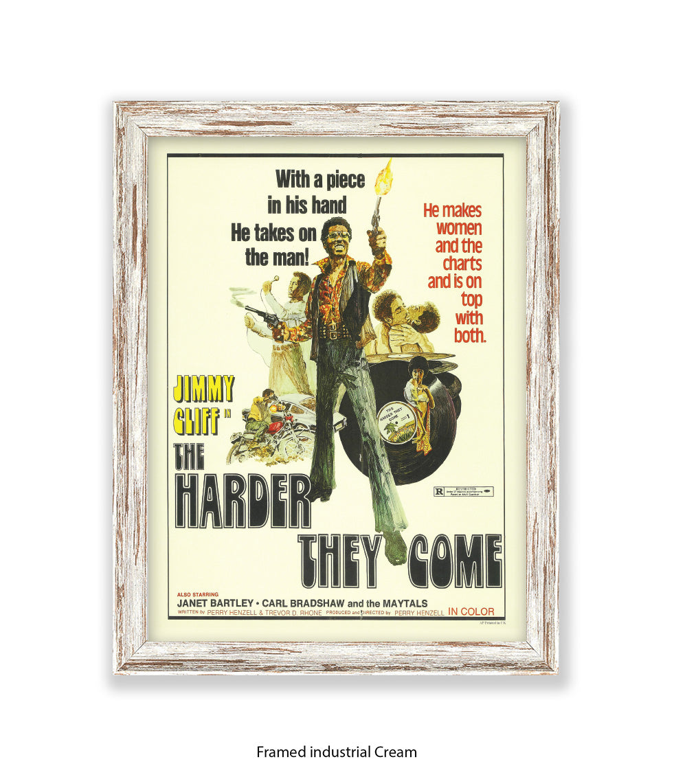 Harder They Come - Jimmy Cliff - Art Print