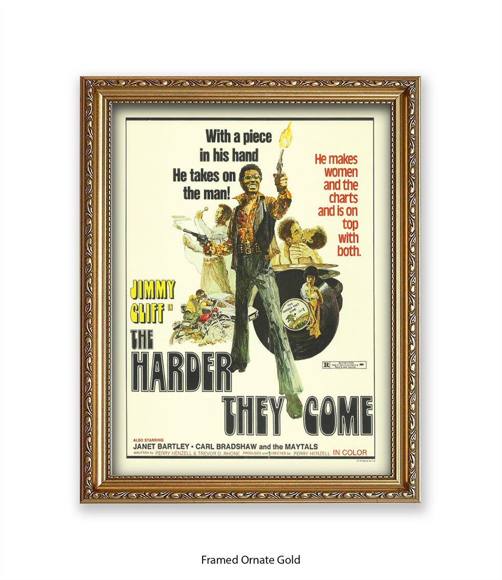 Harder They Come - Jimmy Cliff - Art Print