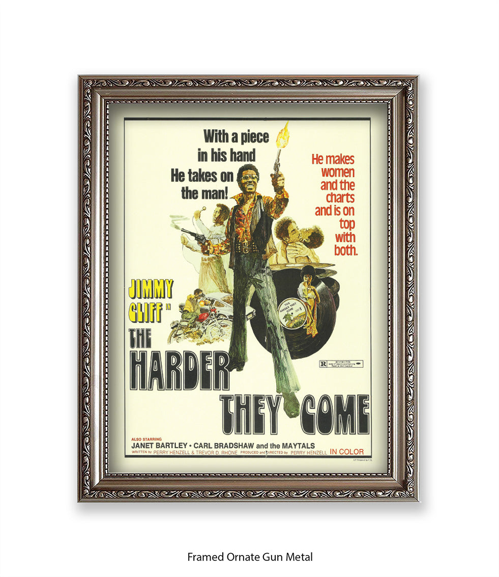 Harder They Come - Jimmy Cliff - Art Print