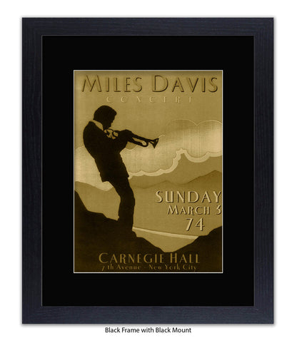 Miles Davis Carnegie Hall Art Print