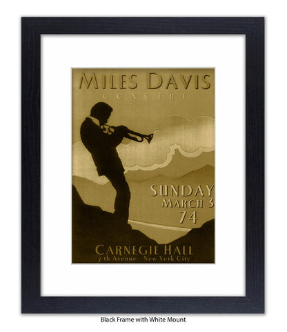Miles Davis Carnegie Hall Art Print