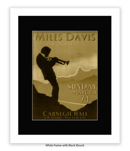 Miles Davis Carnegie Hall Art Print
