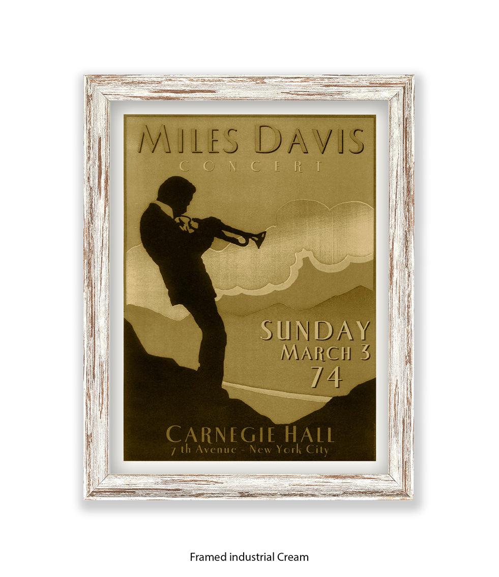 Miles Davis Carnegie Hall Art Print