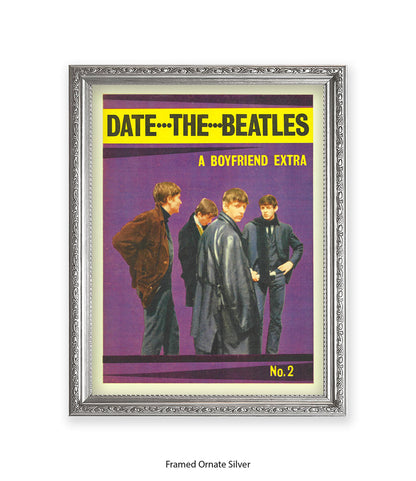 Date the Beatles No 1 Art Print