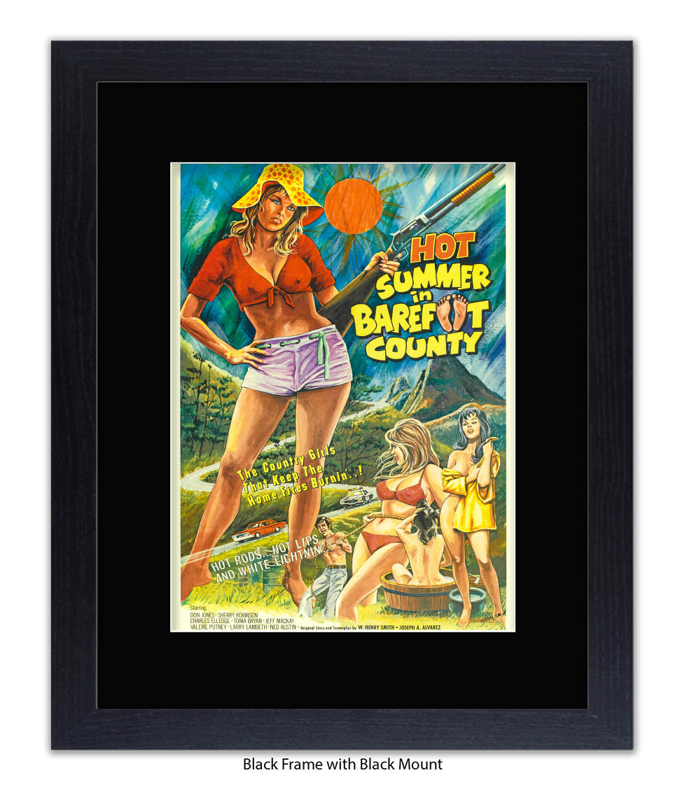 Hot Summer In Barefoot County - Art Print
