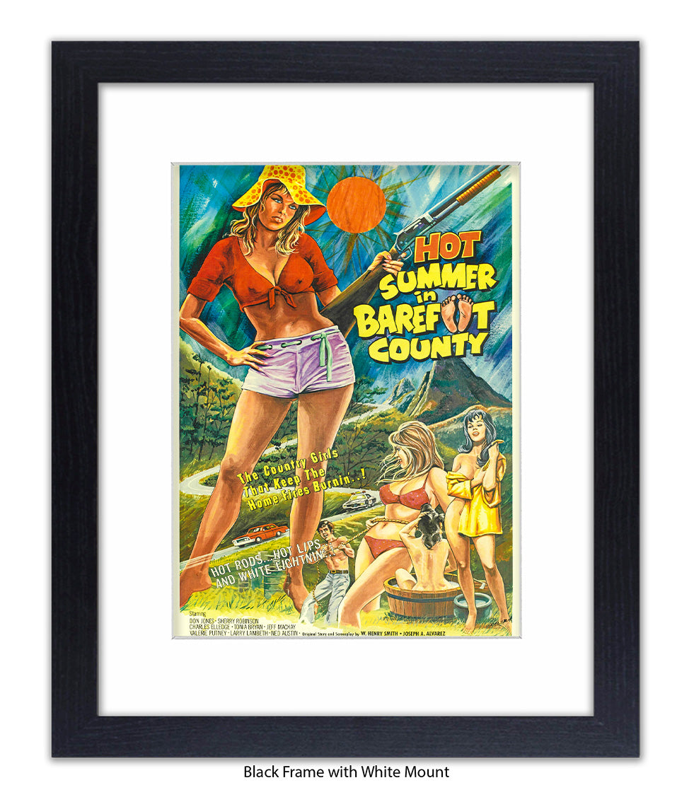 Hot Summer In Barefoot County - Art Print