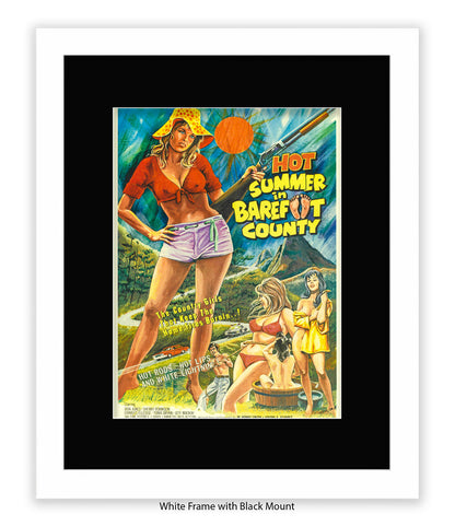 Hot Summer In Barefoot County - Art Print