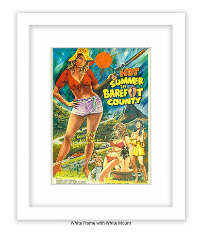 Hot Summer In Barefoot County - Art Print