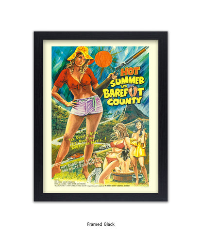 Hot Summer In Barefoot County - Art Print