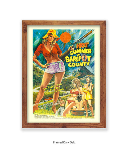 Hot Summer In Barefoot County - Art Print