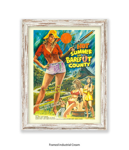 Hot Summer In Barefoot County - Art Print