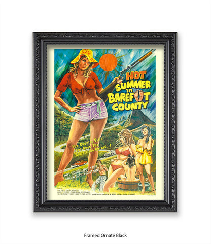 Hot Summer In Barefoot County - Art Print