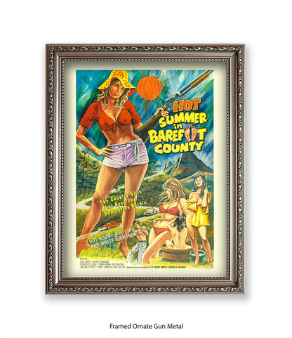 Hot Summer In Barefoot County - Art Print