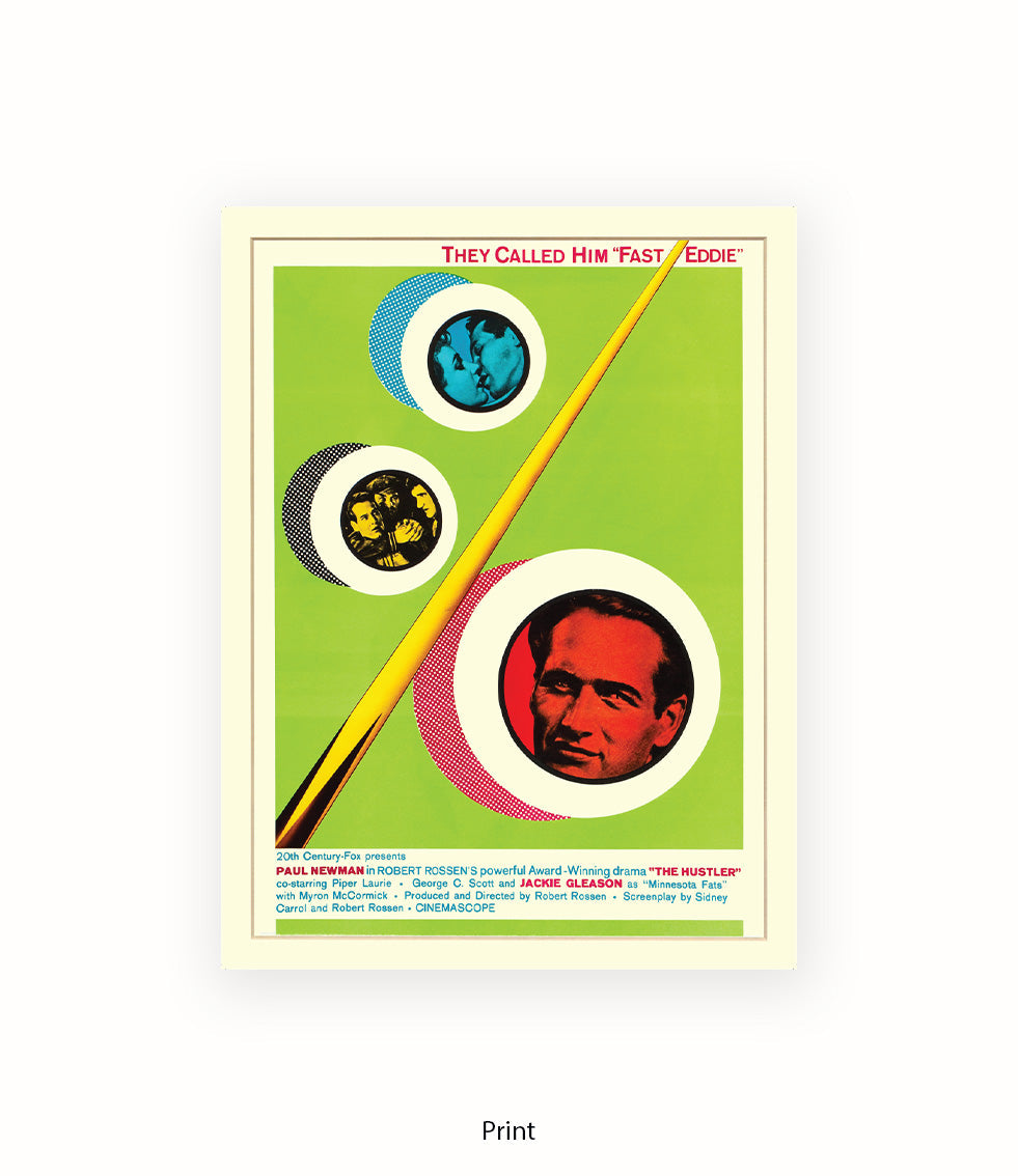 Hustler - Fast Eddie - Art Print