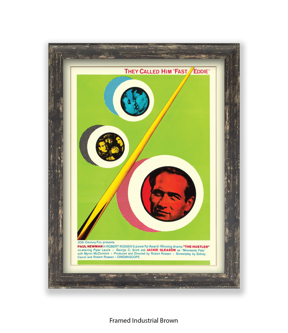 Hustler - Fast Eddie - Art Print