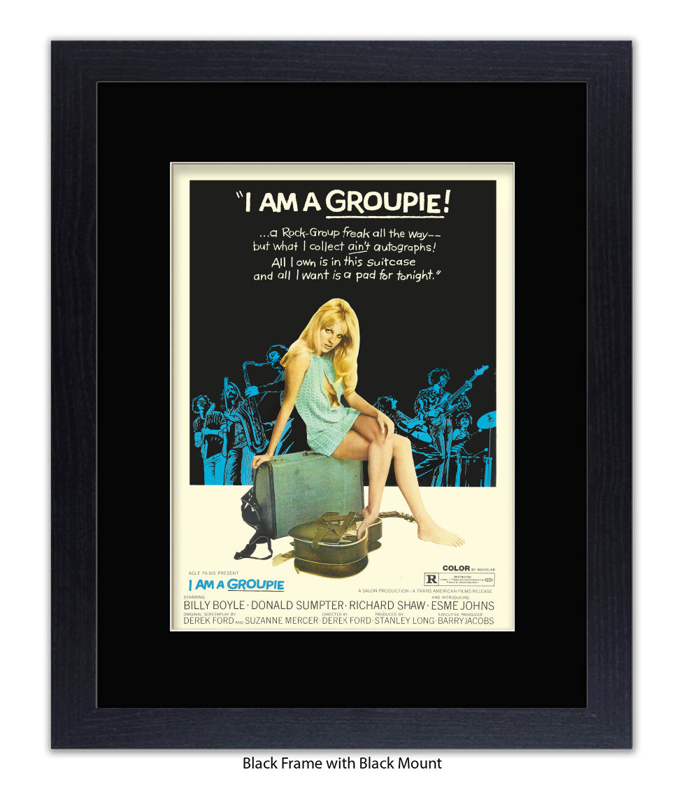 I Am Groupie! - Rock - Freak All The Way - Art Print