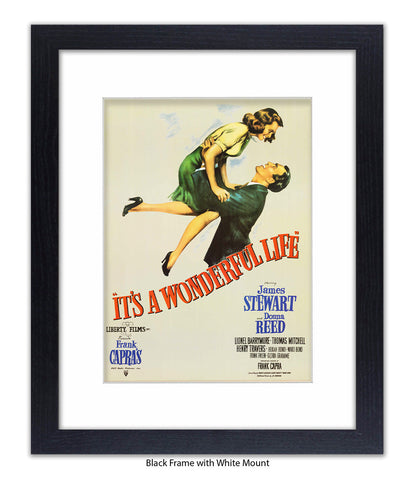 It's a Wonderful Life - V - Art Print
